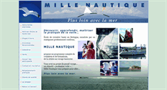 Desktop Screenshot of millenautique.com